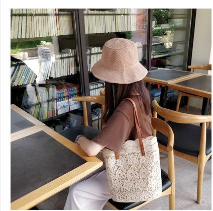 Elysia Lace Bucket Bag