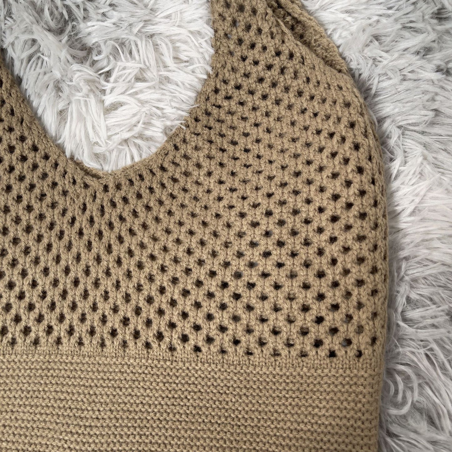 Aria Knit Bucket Tote